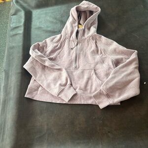 Pink  Half-Zip Hoodie
